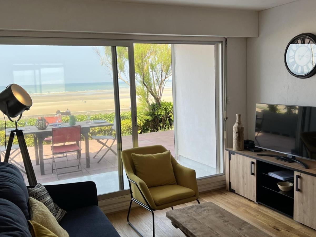 Appartement 2P, Rez-De-Jardin, Acces Plage, Animaux Ok, Parking, Internet Inclus - Fr-1-487-355 Cabourg Buitenkant foto
